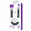 Picture of Lanex USB to Type-C Cable with Green heart LED indicator 1M