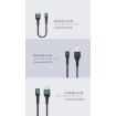 Picture of Lanex USB to Type-C Cable with Green heart LED indicator 2M
