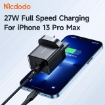 Picture of Mcdodo Lithum Series 40W Dual Type C PD Fast Charger (UK Plug)