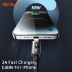 Picture of Mcdodo Auto Power Off Lightning Transparent Data Cable 1.2M