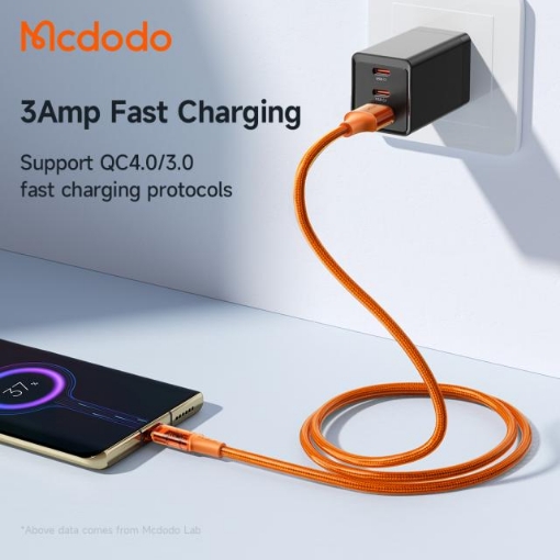 Picture of Mcdodo Amber Series Micro USB Transparent Data Cable 1.2M