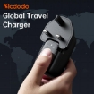 Picture of Mcdodo Mecha Series GaN 65W Dual Type-C + USB Mini Size Wall Charger (UK plug)
