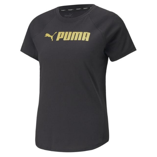 Picture of PUMA Fit Logo Tee Puma Black Female - 52218151