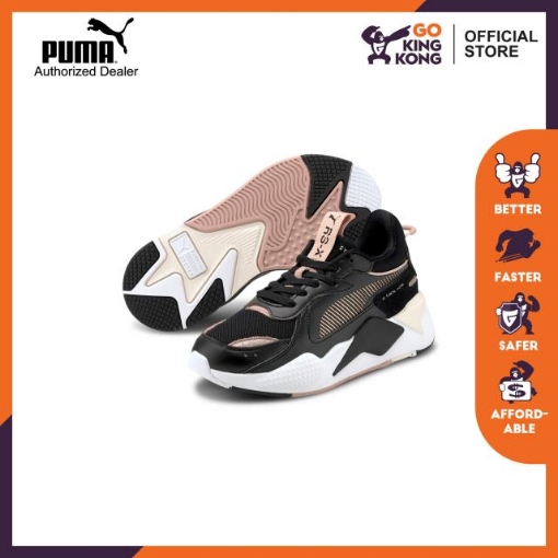 Picture of PUMA RS-X Mono Metal Wn"s-Puma Black-Rose Gold-Female-37466901