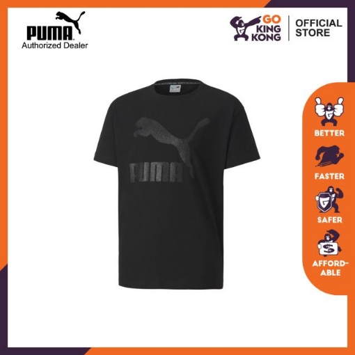 Picture of PUMA Classics Tee G-Puma Black-glitter-Female-58333451