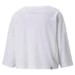 Picture of PUMA Downtown Loose Fit Relaxed Tee-Puma White-Female-59766102