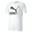 Picture of PUMA Classics Logo Tee-Puma White-Male-59774002