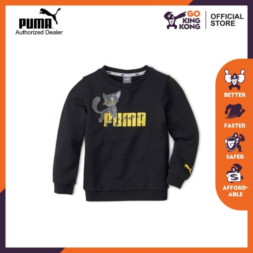 Picture of PUMA Animals Crew-Puma Black-Unisex-58334901