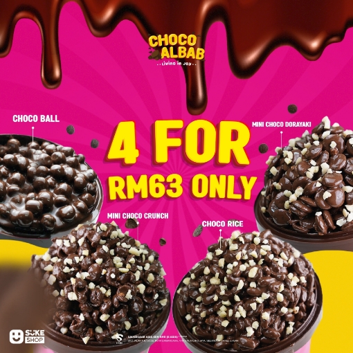 Picture of CHOCO ALBAB CHOCO TUB  (4 SET)